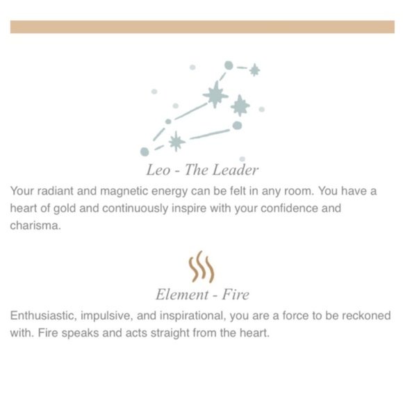 Leo Minimalist Zodiac Boho Charm GoldBead Necklace - Picture 8 of 13